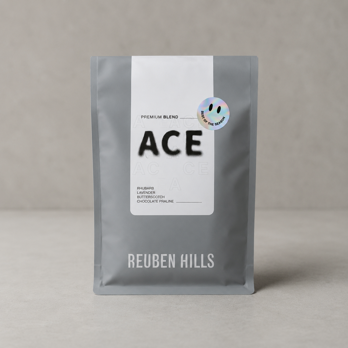 Reuben Hills ACE 200g のパッケージ正面（商品構成のイメージ画像）
